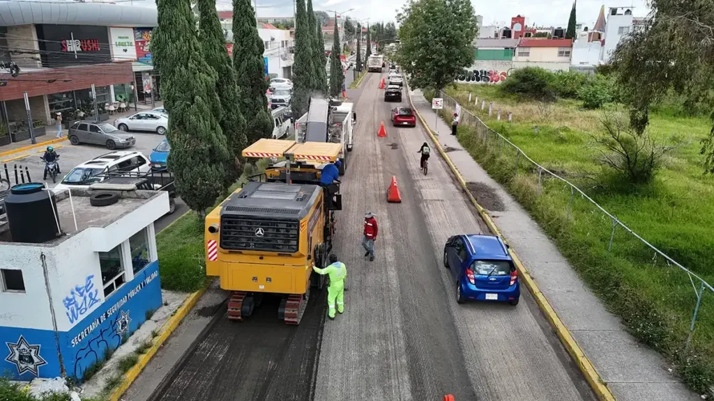 Complicaciones tras pavimentación en la vialidad Camino Real